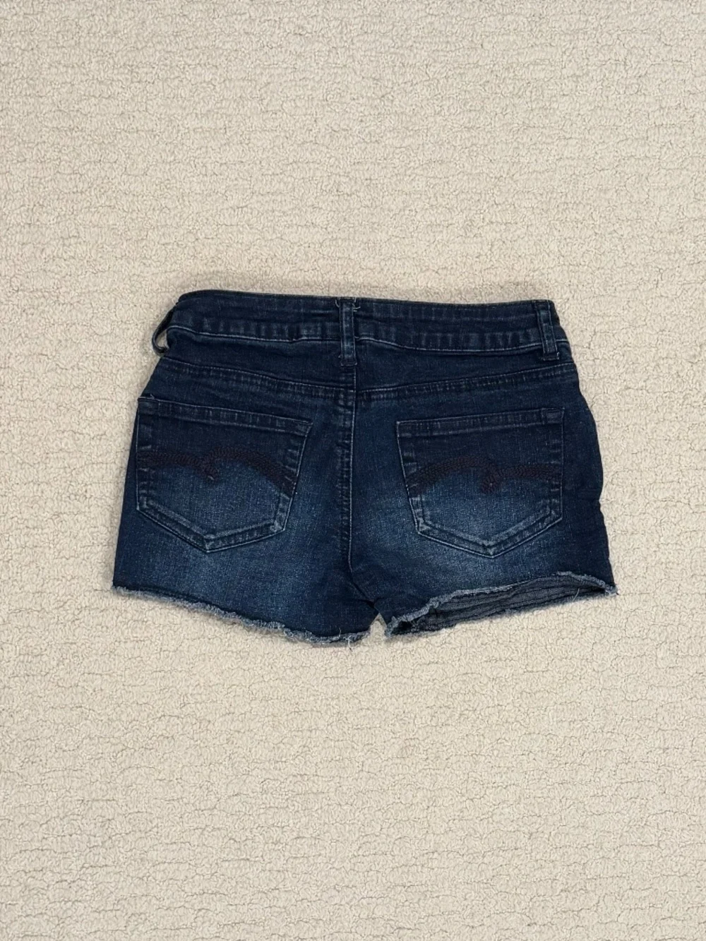 Kids Justice Sequin Denim Shorts Size 10